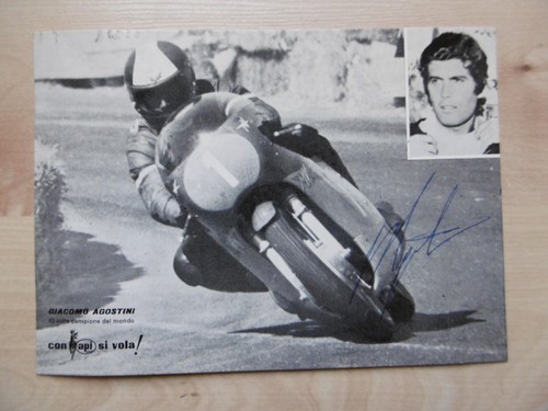 Giacomo agostini moto - agostini, gp"